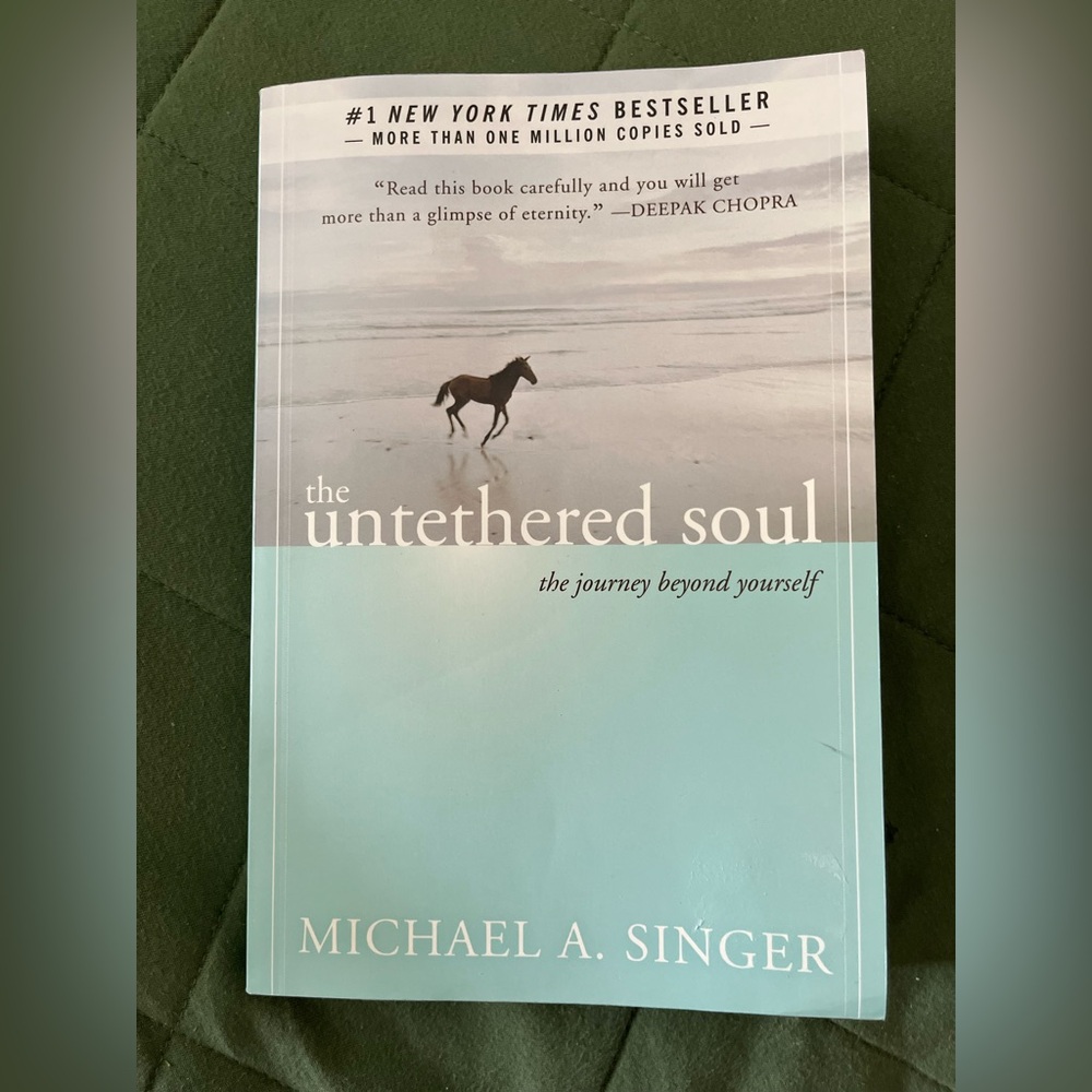 The Untethered Soul by Michael A. Singer, EUC, same/next day ship